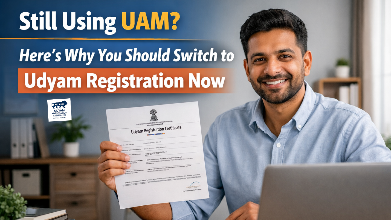 Still Using UAM? Convert UAM to Udyam Registration Online | MSME Benefits India